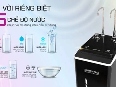 Nâng cấp tiện nghi, nâng chuẩn đề kháng cùng máy lọc nước đa năng
