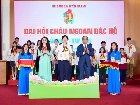 Đại hội “Cháu ngoan Bác Hồ” huyện Gia Lâm: Tuyên dương nhiều thiếu nhi xuất sắc