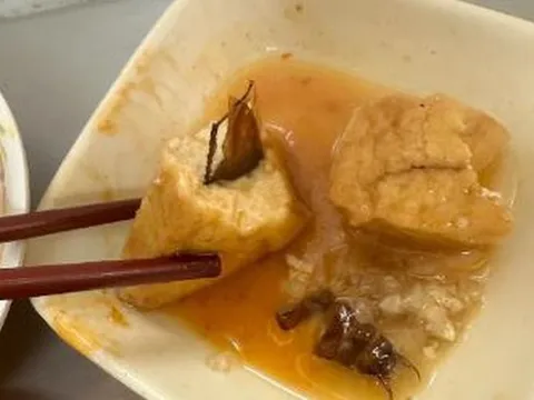 Đang ăn đậu phụ, người phụ nữ hoảng hốt khi phát hiện thứ "đáng sợ"