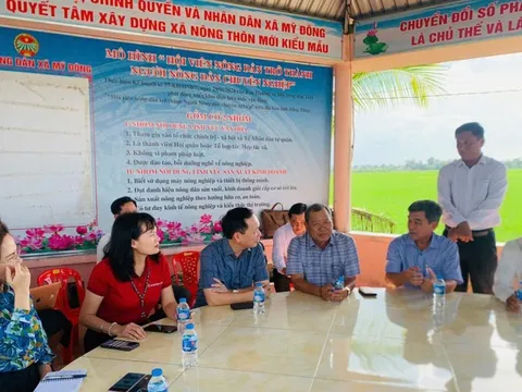 Đẩy mạnh vốn tín dụng hỗ trợ người dân, doanh nghiệp làm lúa gạo ở ĐBSCL