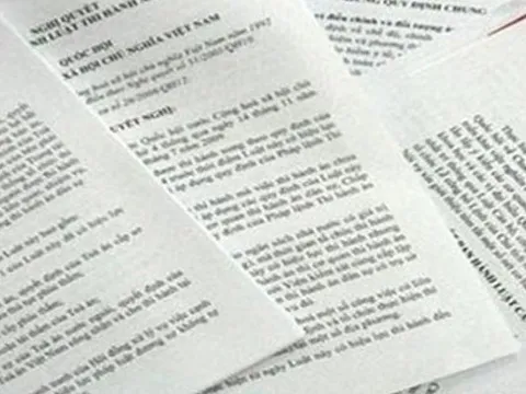 Đề xuất nhiều nội dung mới về kiểm tra, rà soát, xử lý văn bản quy phạm pháp luật