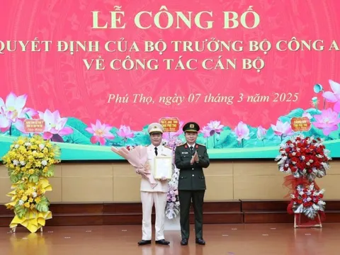 Phú Thọ có tân Phó Giám đốc Công an tỉnh