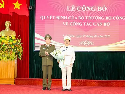 Bổ nhiệm Phó Giám đốc Công an tỉnh Lai Châu