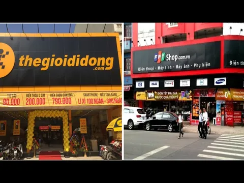 So găng cổ phiếu của hai ông lớn bán lẻ MWG và FRT