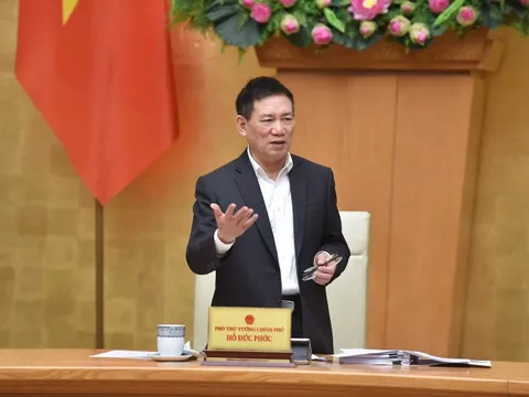 Phó Thủ tướng Hồ Đức Phớc họp về dự thảo Luật Quản lý, sử dụng vốn nhà nước đầu tư vào doanh nghiệp