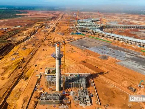 Cận cảnh "bộ não" của dự án Cảng hàng không quốc tế Long Thành sắp hoàn thiện