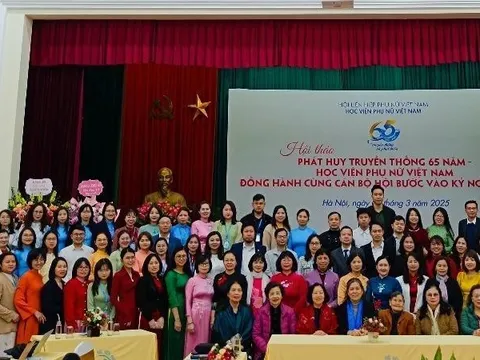 Học viện Phụ nữ Việt Nam đồng hành cùng cán bộ Hội bước vào kỷ nguyên mới