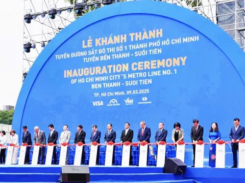Tp.HCM khánh thành tuyến Metro số 1: Bước ngoặt quan trọng trong giao thông đô thị