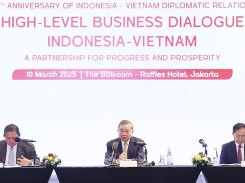 Tổng Bí thư Tô Lâm dự Tọa đàm doanh nghiệp 'Việt Nam và Indonesia: Quan hệ đối tác vì sự tiến bộ và thịnh vượng'