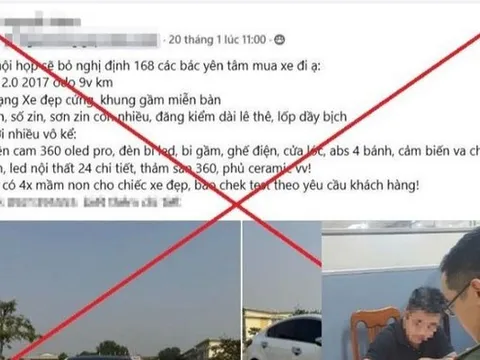 Phạt người đăng tin sai sự thật liên quan đến Nghị định 168