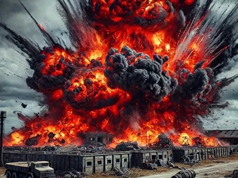 Nga không kích, phá hủy kho vũ khí NATO của Ukraine