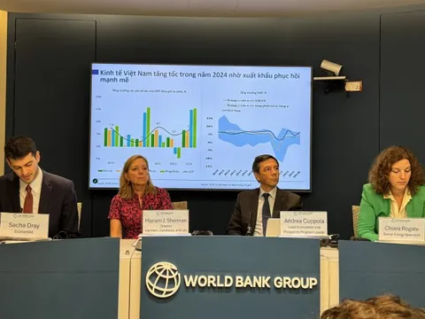 WB: Kinh tế Việt Nam dự báo tăng trưởng 6,8% vào năm 2025