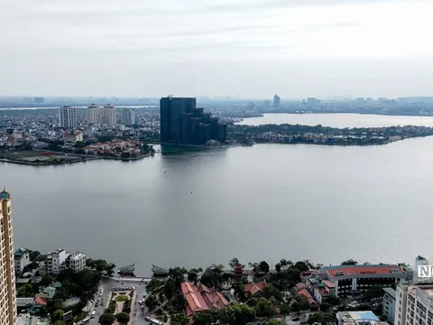 Hà Nội sắp xây dựng hệ thống thu gom nước thải khu vực hồ Tây