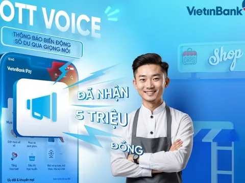 VietinBank iPay Mobile chính thức ra mắt tính năng OTT Voice