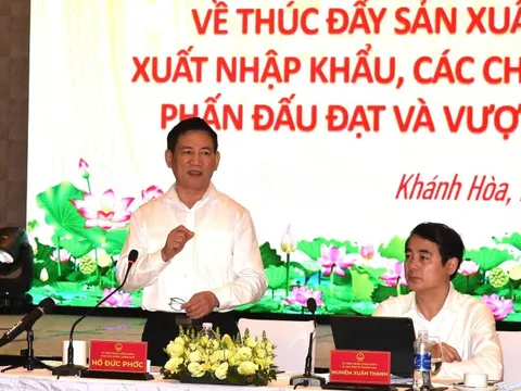 Phó Thủ tướng Hồ Đức Phớc làm việc với 3 địa phương để tháo gỡ vướng mắc, thúc đẩy tăng trưởng