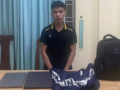 Tạm giữ nam thanh niên đột nhập ký túc xá lấy nhiều tài sản rồi gửi về quê