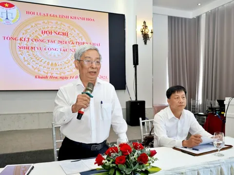 Hội luật gia tỉnh Khánh Hoà triển khai nhiệm vụ trọng tâm 2025