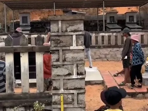 Thông tin mới vụ “xin đểu” tiền quét dọn tại nghĩa trang Tp.Phan Thiết