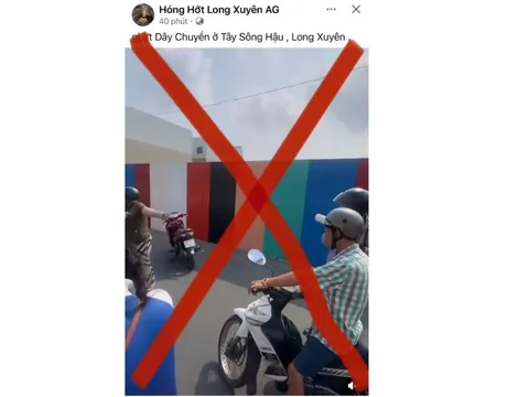 Công an thông tin về người phụ nữ bị giật dây chuyền tại khu đô thị