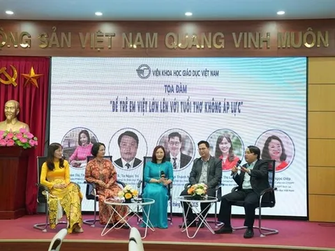 “Để trẻ em Việt lớn lên với tuổi thơ không áp lực”