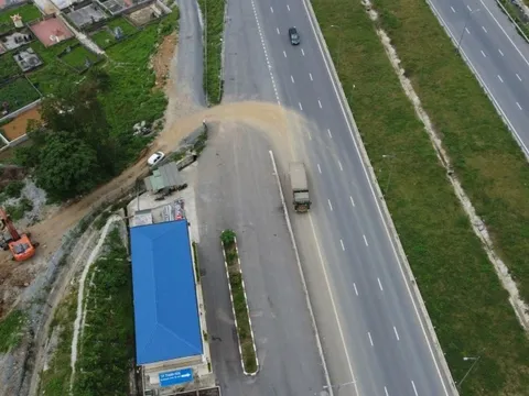 Phạt hơn 2 tỷ đồng vụ "xé rào" khai thác đất trên cao tốc đoạn qua Thanh Hóa
