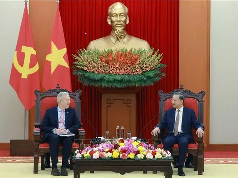 Tổng Bí thư Tô Lâm tiếp Đoàn doanh nghiệp Hội đồng Kinh doanh Hoa Kỳ - ASEAN
