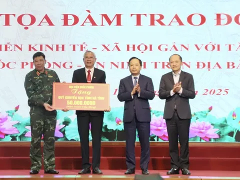 Giữ vững quốc phòng – an ninh giúp Hà Tĩnh phát triển KT-XH nhanh và bền vững