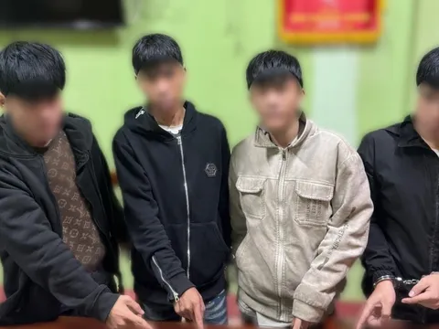 Bắt nhóm đối tượng "nhí" trùm chăn đi trộm cắp hòng qua mắt camera an ninh