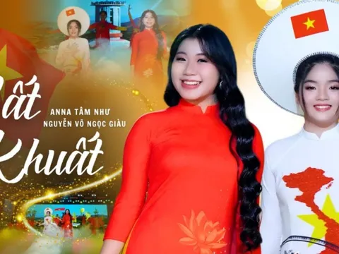 Bé Anna Tâm Như và Nguyễn Võ Ngọc Giàu kết hợp trong MV ca khúc "Bất Khuất" của nhạc sĩ Thái Nguyên
