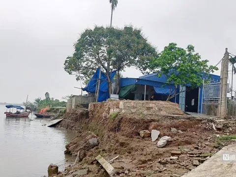 Hải Phòng: Nơm nớp nỗi lo khi sinh sống trong khu vực sạt lở