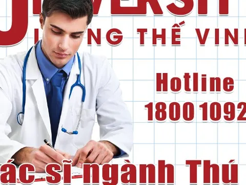 Tuyển sinh đào tạo Đại học ngành Bác sĩ Thú y năm 2025