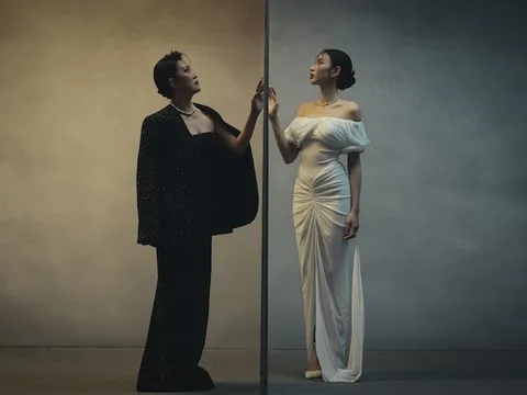 Nghệ sĩ Hồng Đào khoe sắc cùng Hoa hậu Thuỳ Tiên trước thềm năm mới