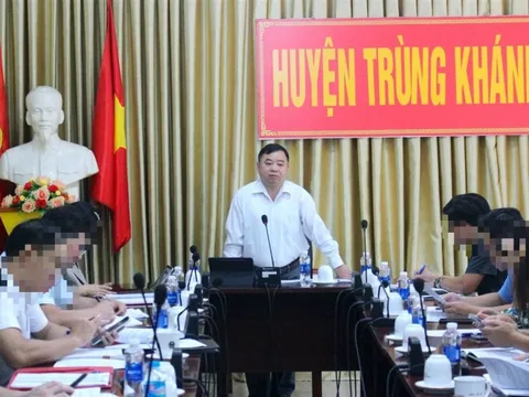 Cao Bằng: Cách chức vụ trong Đảng đối với Phó Chủ tịch UBND huyện Trùng Khánh