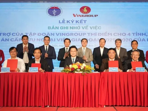 Vingroup tài trợ 1.000 tỷ đồng cho "Đề án cấp cứu ngoại viện cấp quốc gia'