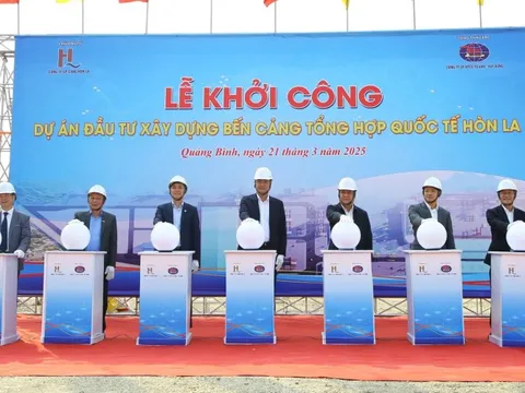 Quảng Bình khởi công dự án bến cảng quốc tế Hòn La