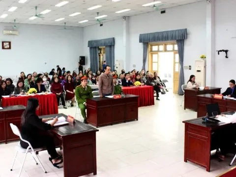 Tuyên truyền pháp luật đến người dân thông qua “phiên toà giả định” tại quận Bắc Từ Liêm