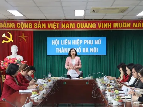 Hội LHPN Hà Nội tổ chức hội nghị Sơ kết công tác quý I, triển khai nhiệm vụ quý II năm 2025