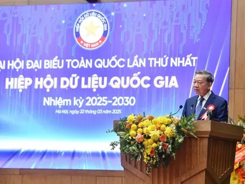 Tổng Bí thư giao 7 nhiệm vụ cho Hiệp hội Dữ liệu Quốc gia