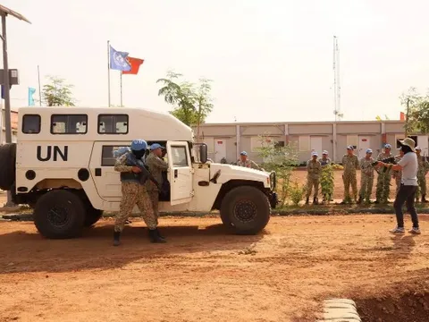 Lực lượng công binh Việt Nam tăng cường phương án bảo vệ tại Khu vực Abyei