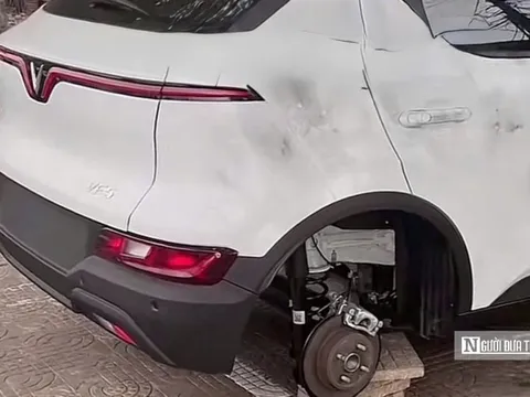 Điều tra vụ trộm 4 bánh xe ô tô hi hữu ở Bạc Liêu
