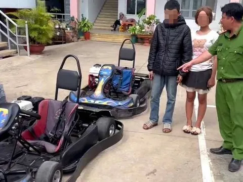 Truy bắt nhóm thiếu niên đột nhập trường đua trộm 2 xe trị giá 130 triệu đồng