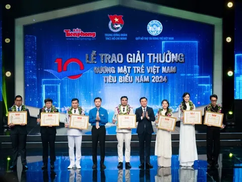 Hoa hậu Quốc tế Huỳnh Thị Thanh Thuỷ được vinh danh “Gương mặt trẻ Việt Nam triển vọng năm 2024”