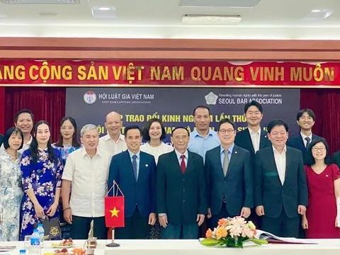 Đoàn Luật sư Seoul, Hàn Quốc gửi thư chúc mừng Hội Luật gia Việt Nam