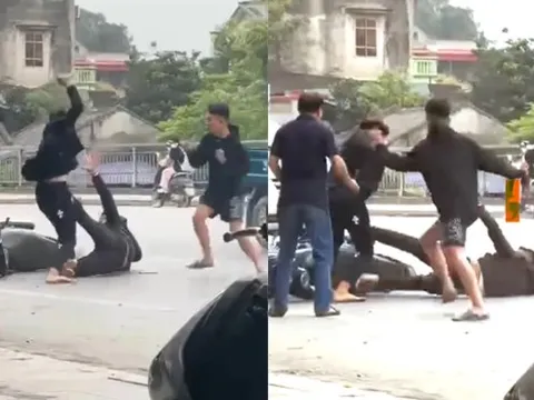 Công an vào cuộc vụ nam thanh niên dùng dao tấn công nạn nhân giữa phố đông người