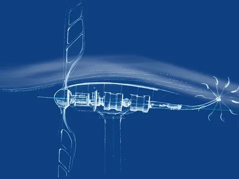 Bước tiến tuyệt vời với “kỳ quan” turbine điện gió Dragonfly