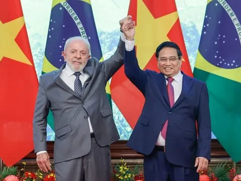 Quyết tâm đưa thương mại song phương Việt Nam - Brazil lên 15 tỷ USD vào năm 2030