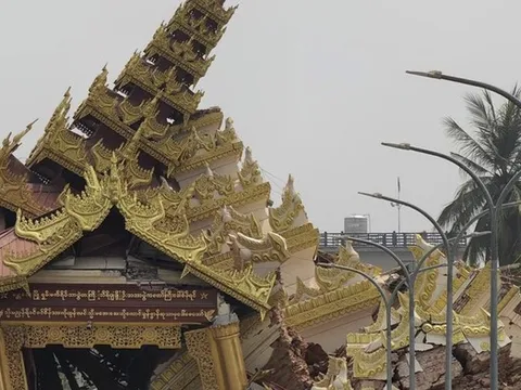 79 quân nhân Việt Nam lên đường hỗ trợ Myanmar sau trận động đất kinh hoàng