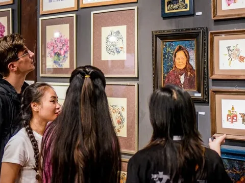 Hà Nội Art Fair: Hội làng nghệ “Đa Sắc” - Nơi giao thoa giữa truyền thống và đương đại