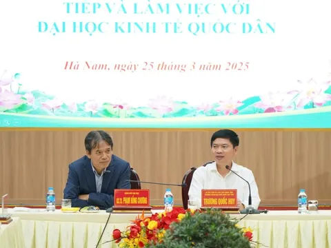 Bí thư Hà Nam: Kiến tạo đô thị đại học là đòn bẩy thu hút nhân tài và phát triển kinh tế