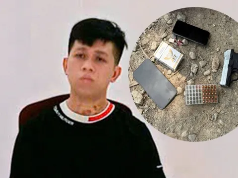 Bắt nóng đối tượng vận chuyển vũ khí qua biên giới